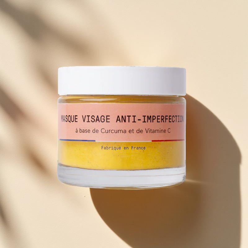 Masque anti-taches au Curcuma