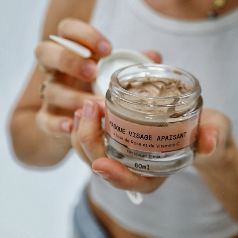 Masque anti-rougeurs Rose & Vitamine C