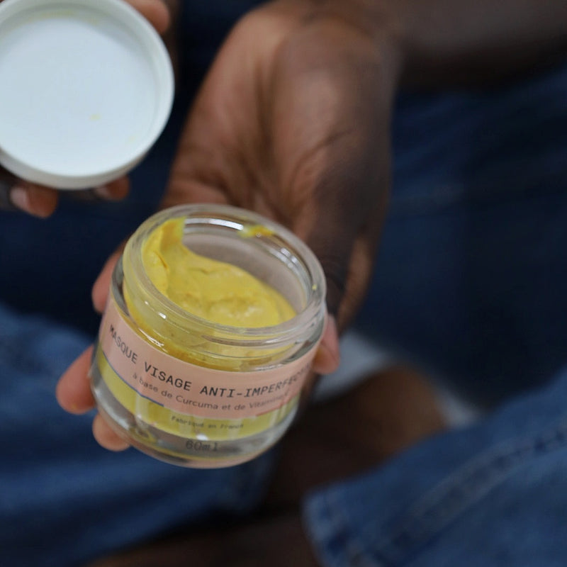 Masque anti-taches Curcuma & Vitamine C