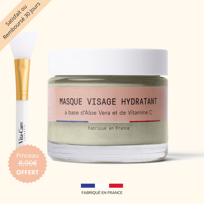 Masque anti-âge à l'Aloe Vera + Pinceau OFFERT