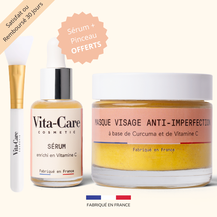 Masque anti-taches au Curcuma + Sérum OFFERT