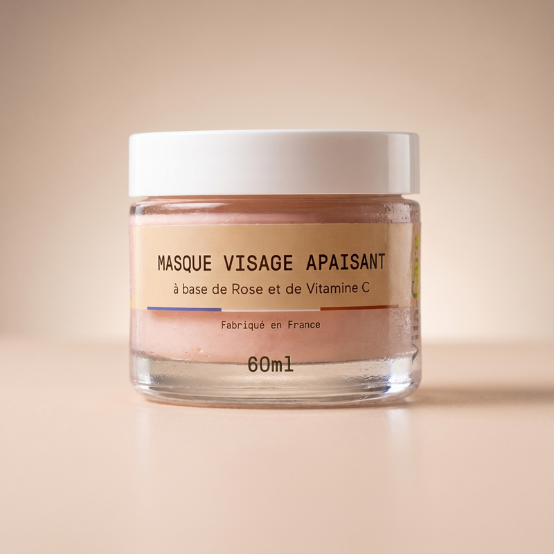 Masque anti-rougeurs Rose & Vitamine C