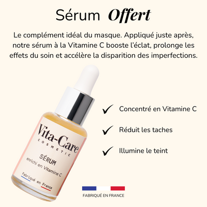 Masque anti-taches au Curcuma + Sérum OFFERT