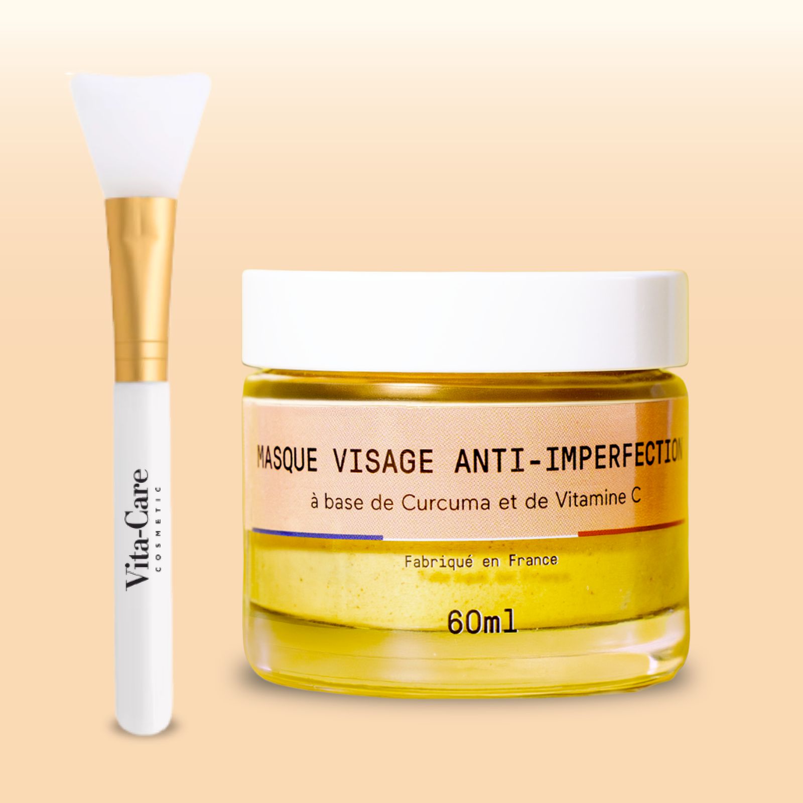 Masque anti-taches Curcuma & Vitamine C